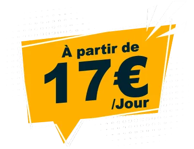 Offre de location de voiture sans permis à partir de 17€ par jour chez Des Dom Loc.